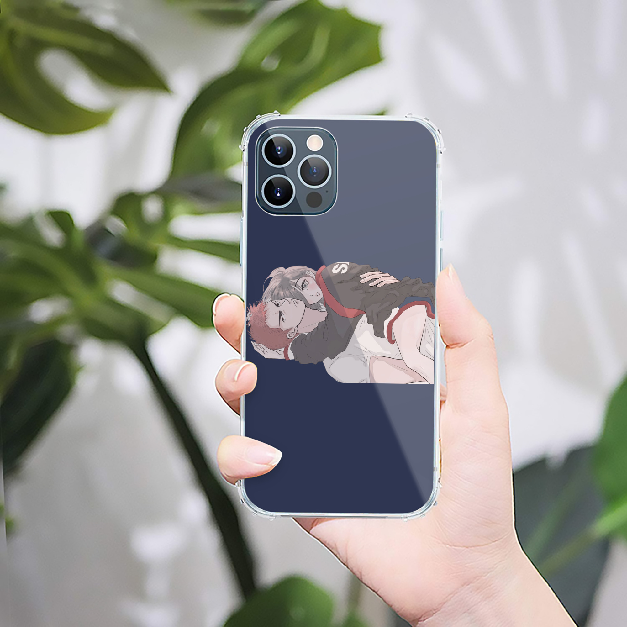 （画像用） SLAM DUNK／スラムダンク 【iPhone 12シリーズ対応】透明スマホケース（クリアソフトケース）